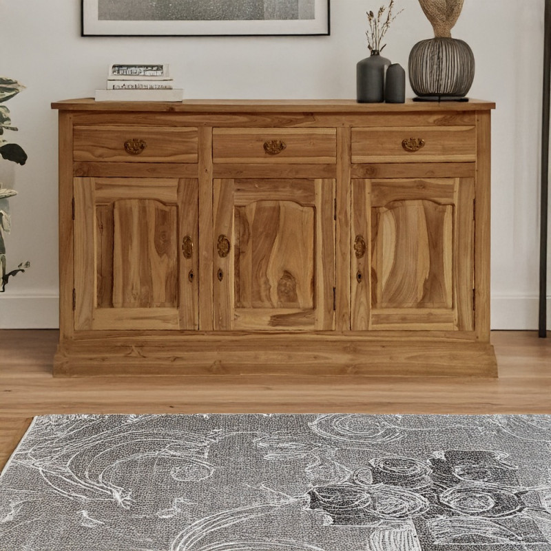 Artekko Artekko Munggur Ξύλινος Μπουφές σε Φυσική Απόχρωση (150x45x90)cm 201-0473