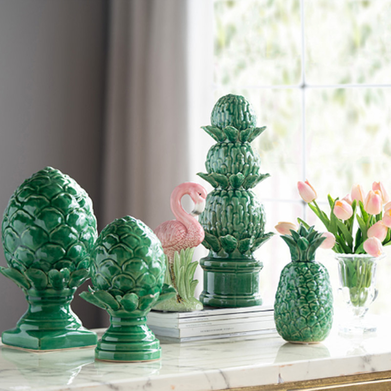 Artekko Artekko Artichoke Διακοσμητική Κεραμική Πράσινη Αγκινάρα (19x19x31)cm 2019