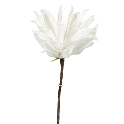 Artekko Artekko Διακοσμητικό Τεχνητό Άνθος Λευκού Λωτού 63cm 304-2051