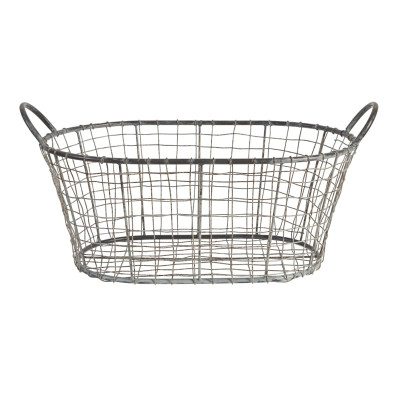 Artekko Artekko Daltuat Καλάθι Διακοσμητικό Μεταλλικό (53x31x25)cm 36035