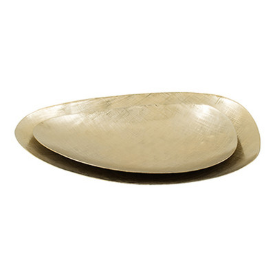 Artekko Artekko Πιατέλα αλουμινίου χρυσή Artekko Artekko Πιατέλα αλουμινίου χρυσή