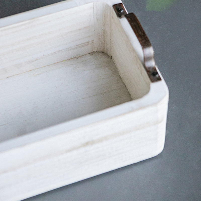 Artekko Artekko Paulownia Wood Διακοσμητικοί Δίσκοι από Ξύλο και Μέταλλο σε Φυσική Απόχρωση (50x35x14)cm (44.5x30.5x14)cm (40.6x26.7x14)cm (35.5x20.3x14)cm (30.5x15.2x14)cm 5pcs 45692