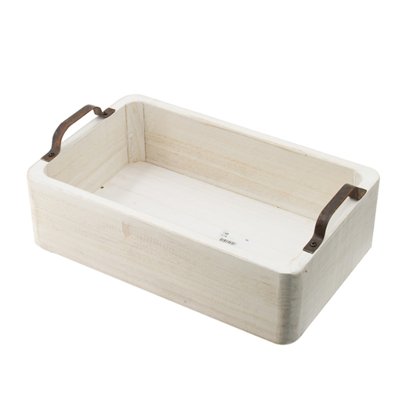 Artekko Artekko Paulownia Wood Διακοσμητικοί Δίσκοι από Ξύλο και Μέταλλο σε Φυσική Απόχρωση (50x35x14)cm (44.5x30.5x14)cm (40.6x26.7x14)cm (35.5x20.3x14)cm (30.5x15.2x14)cm 5pcs 45692