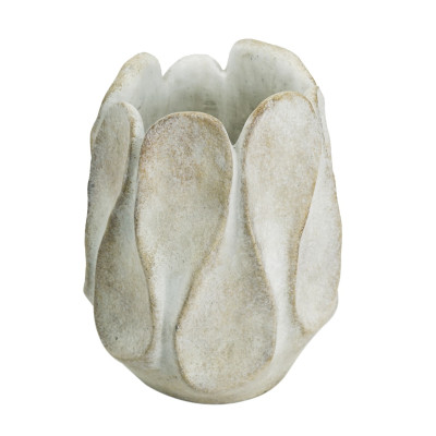 Artekko Artekko Cement Βάζο/Κασπώ Τσιμεντένιο Μπεζ (16x16x20)cm 460260