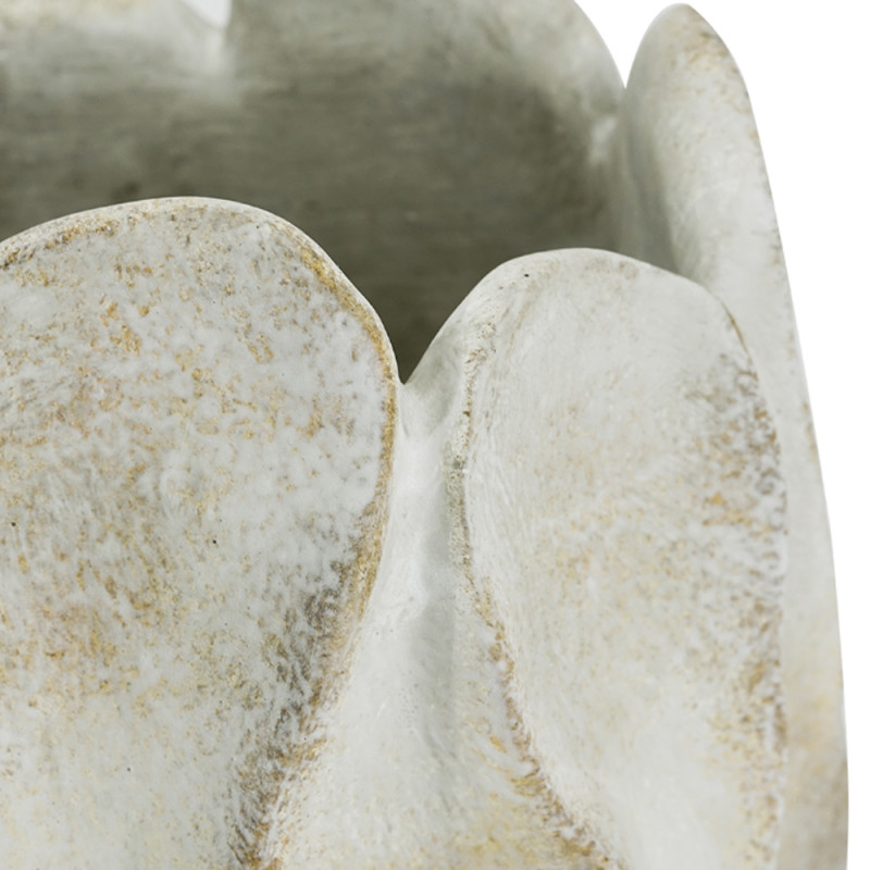 Artekko Artekko Cement Βάζο Κασπώ Τσιμεντένιο Μπεζ (20x20x25.5)cm 460261