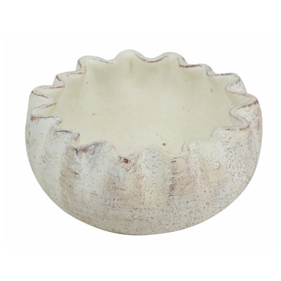 Artekko Artekko Cement Βάζο Κασπώ Τσιμεντένιο Λευκό (21.5x21.5x10)cm 460299