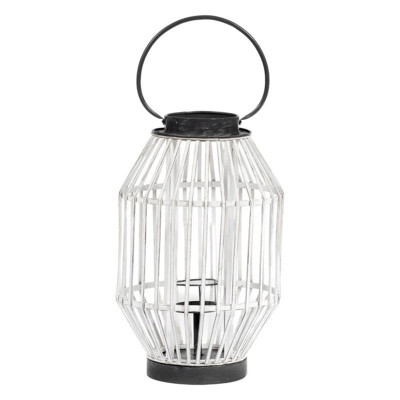 Artekko Artekko Zlugra Διακοσμητικό Φαναράκι από Ξύλο Bamboo (28x28x46)cm 469-4001