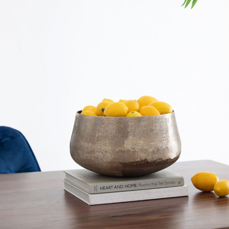 Artekko Artekko Trophy Χρυσά Μεταλλικά Διακοσμητικά Δοχεία Κασπώ (19.5x19.5x33)cm 2pcs 48640