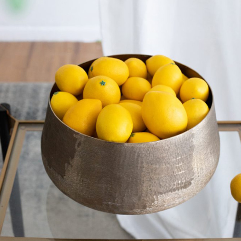 Artekko Artekko Trophy Χρυσά Μεταλλικά Διακοσμητικά Δοχεία Κασπώ (19.5x19.5x33)cm 2pcs 48640