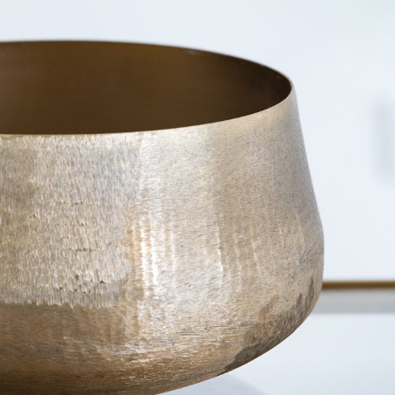 Artekko Artekko Trophy Χρυσά Μεταλλικά Διακοσμητικά Δοχεία Κασπώ (19.5x19.5x33)cm 2pcs 48640