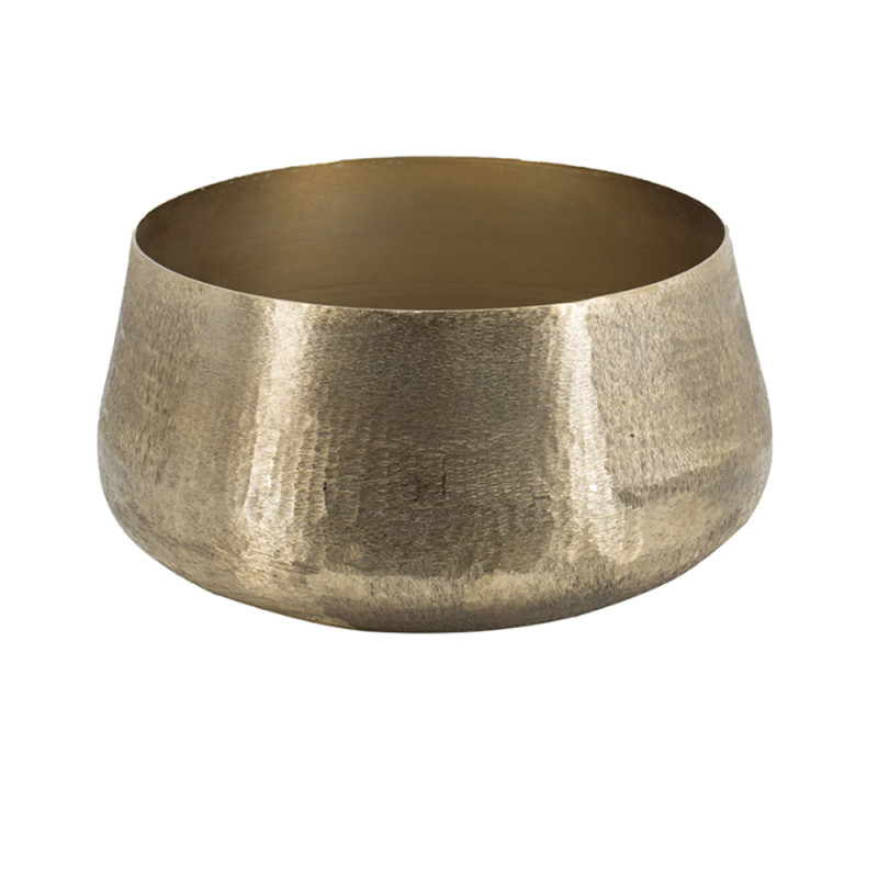 Artekko Artekko Trophy Χρυσά Μεταλλικά Διακοσμητικά Δοχεία Κασπώ (19.5x19.5x33)cm 2pcs 48640