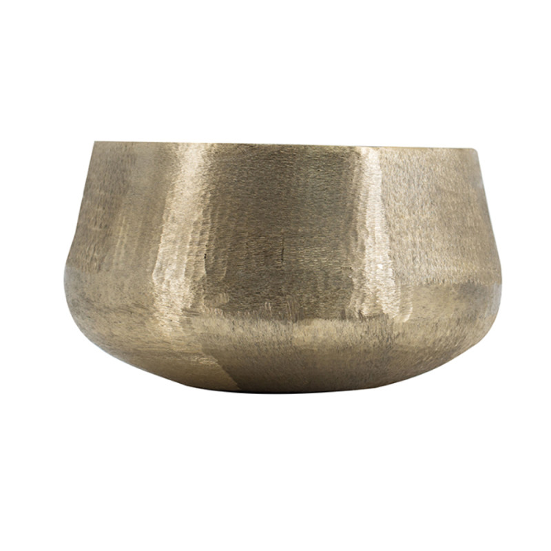 Artekko Artekko Trophy Χρυσά Μεταλλικά Διακοσμητικά Δοχεία Κασπώ (19.5x19.5x33)cm 2pcs 48640