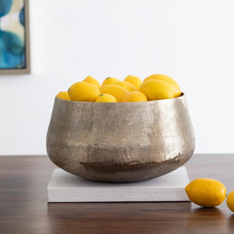 Artekko Artekko Trophy Χρυσά Μεταλλικά Διακοσμητικά Δοχεία Κασπώ (19.5x19.5x33)cm 2pcs 48640