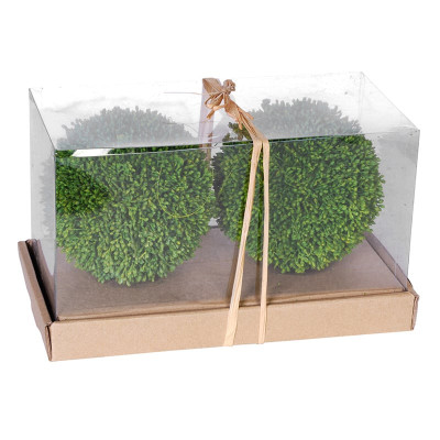 Artekko Artekko Boxwood Πράσινη Τεχνητή Μπάλα Πύξος (15.2x15.2x15.2)cm 2pcs 58202