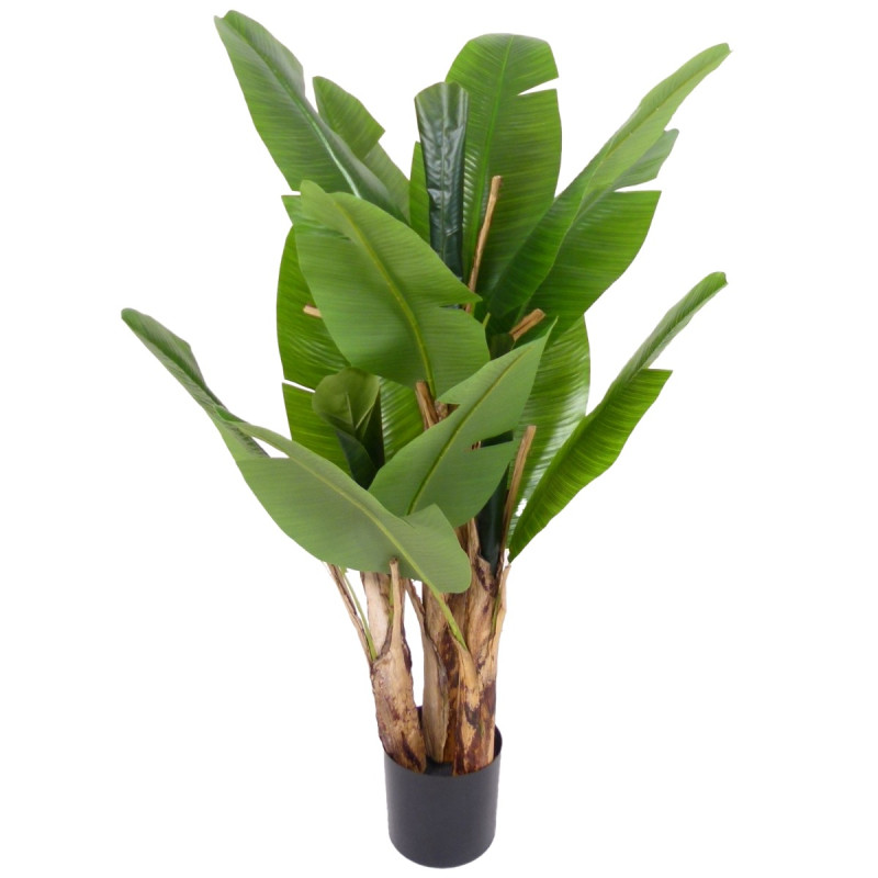Artekko Artekko Verde Πράσινο Τεχνητό Δέντρο Μπανανιάς σε Γλάστρα 120cm 6-0503
