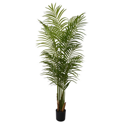 Artekko Artekko Verde Πράσινο Τεχνητό Φυτό  Lady Palm σε Γλάστρα 140cm 6-0518