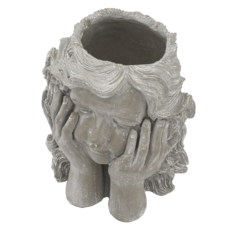 Artekko Artekko Cement Κασπώ Τσιμεντένιο Γκρι (23x20x29)cm 60180