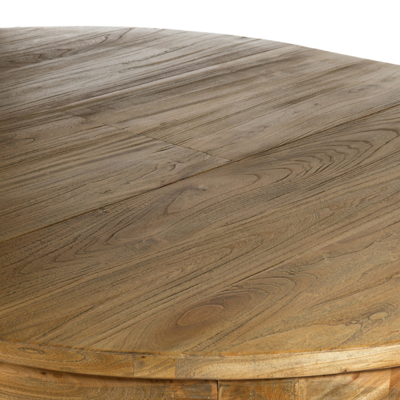 Artekko Artekko Τραπέζι τραπεζαρίας ανοιγόμενο από ξύλο μασίφ (120/160x120x78)cm 617-0229