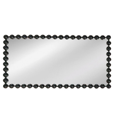 Artekko Artekko Dia Μαύρος Μεταλλικός Καθρέπτης Τοίχου (70x4.5x130)cm 661-2017H-BLACK