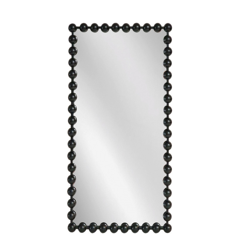 Artekko Artekko Dia Μαύρος Μεταλλικός Καθρέπτης Τοίχου (75x4.5x160)cm 661-2018-BLACK