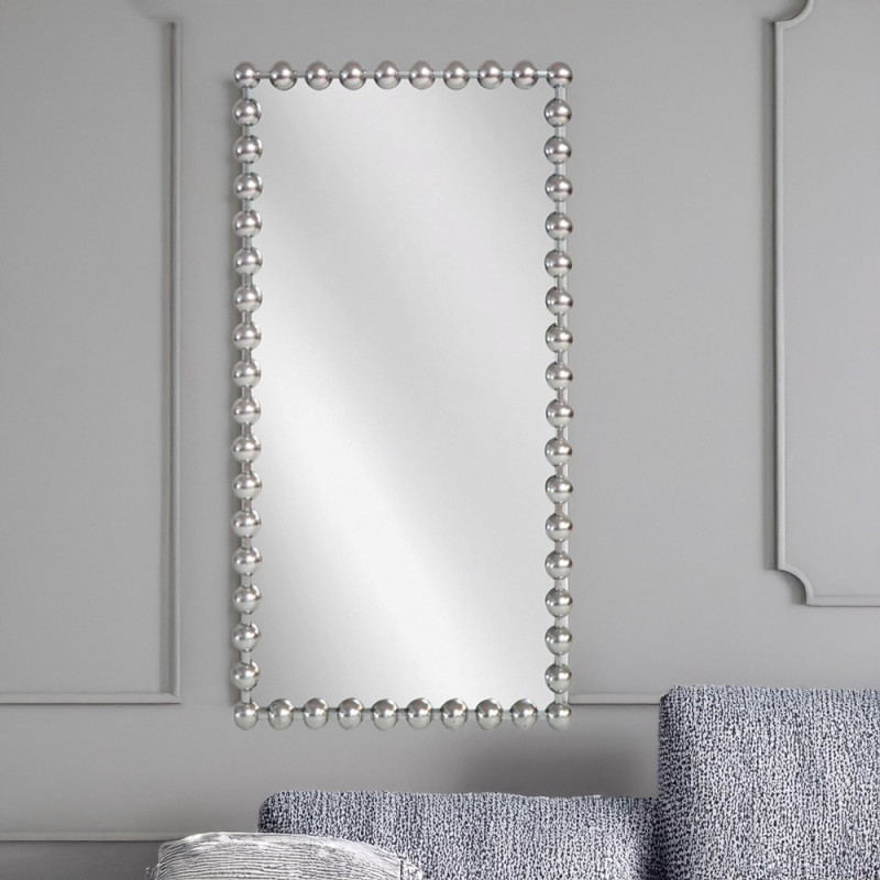 Artekko Artekko Dia Ασημί Μεταλλικός Καθρέπτης Τοίχου (75x4.5x160)cm 661-2018-SILVER