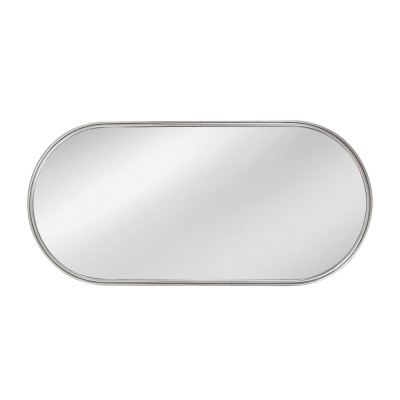 Artekko Artekko Dia Ασημί Μεταλλικός Καθρέπτης Τοίχου (60x3x130)cm 661-2033H-SILVER