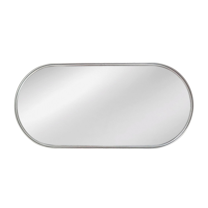 Artekko Artekko Dia Ασημί Μεταλλικός Καθρέπτης Τοίχου (60x3x130)cm 661-2033H-SILVER