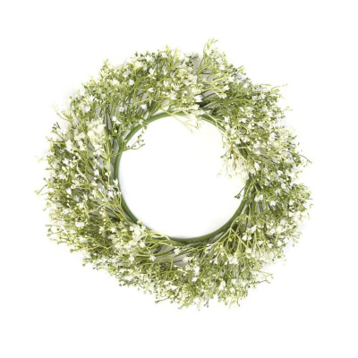 Artekko Artekko Igrakeor Τεχνητό Στεφάνι Γυψοφύλλη (30x30x30)cm 7-0127