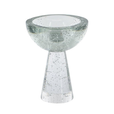 Artekko Artekko Bubble Bow Μπωλ από Φυσητό Διάφανο Γυαλί (15x15x19)cm 70370-SA