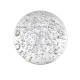 Artekko Artekko Spheres Διακοσμητικές Σφαίρες με Φυσαλίδες Γυαλί Διάφανο (9.9x9.9x9.9)cm Σετ/2 70372-SA