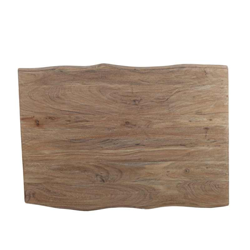 Artekko Artekko Pantheon Τραπεζαρία με Χ Πόδια Ξύλινη Λευκή Πατίνα (120x84x77)cm 720-1234-WHITE