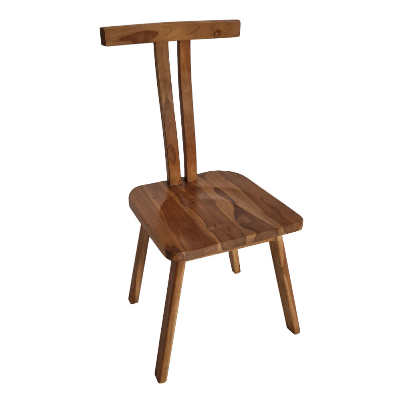 Artekko Artekko Munggur Ξύλινη Καρέκλα σε Φυσική Απόχρωση (53x45x93)cm 730-3209