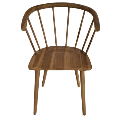 Artekko Artekko Munggur Ξύλινη Καρέκλα σε Φυσική Απόχρωση (58x55x86)cm 730-3212