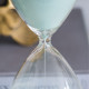 Artekko Artekko Hourglass Γυάλινη Διακοσμητική Κλεψύδρα με Γαλάζια Άμμο (9x9x25.5)cm 73229-JADE
