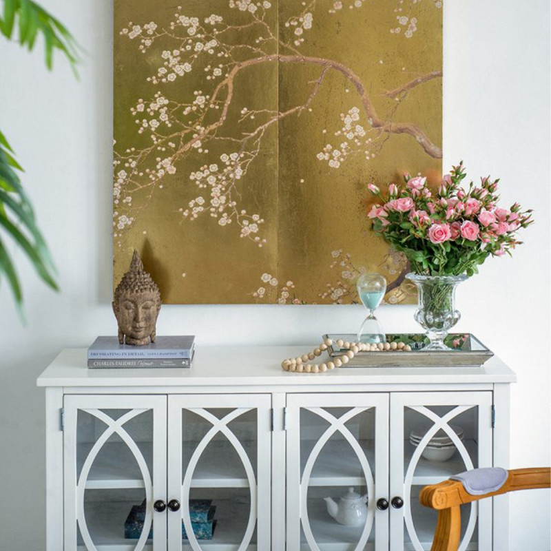 Artekko Artekko Hourglass Γυάλινη Διακοσμητική Κλεψύδρα με Γαλάζια Άμμο (9x9x25.5)cm 73229-JADE