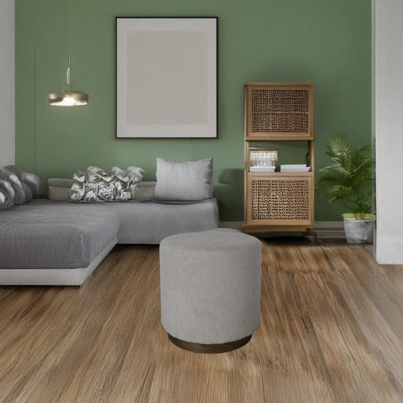 Artekko Artekko Cloud Μπεζ Υφασμάτινο Σκαμπό (Φ41x44)cm 735-2200-D