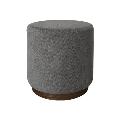 Artekko Artekko Cloud Γκρι Υφασμάτινο Σκαμπό (Φ41x44)cm 735-2200-E