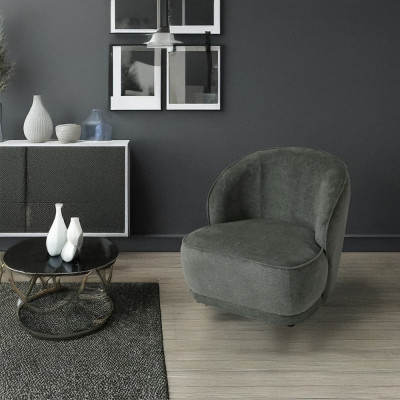 Artekko Artekko Cloud Πράσινη Υφασμάτινη Πολυθρόνα (78x81x74)cm 735-2201-GR