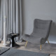 Artekko Artekko Cloud Γκρι Υφασμάτινη Μπουκλέ Πολυθρόνα (97x80x100)cm 735-2202-GL