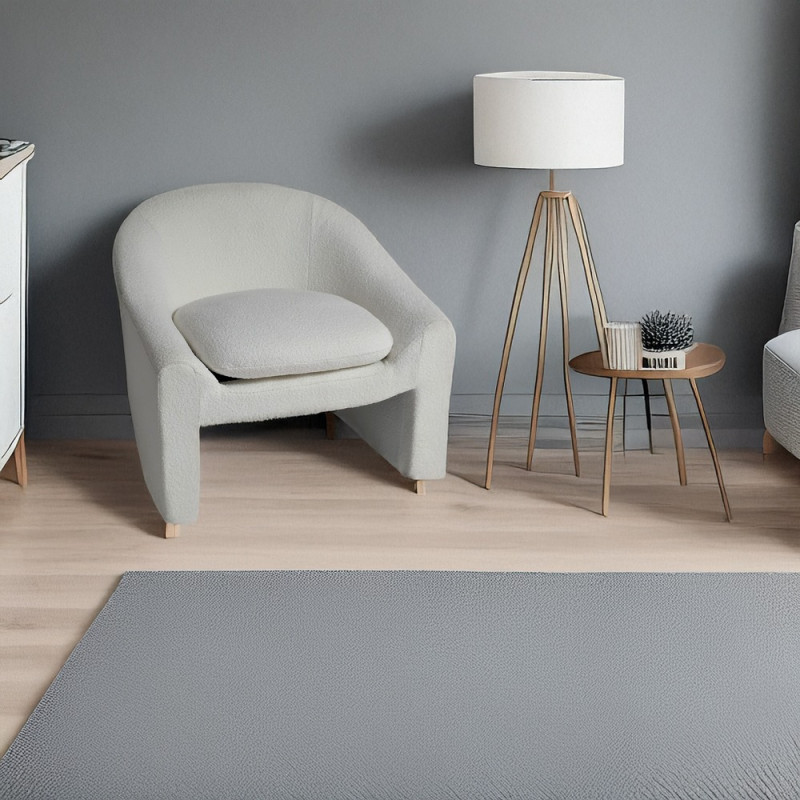 Artekko Artekko Cloud Λευκή Υφασμάτινη Μπουκλέ Πολυθρόνα (76x76x71)cm 735-2209