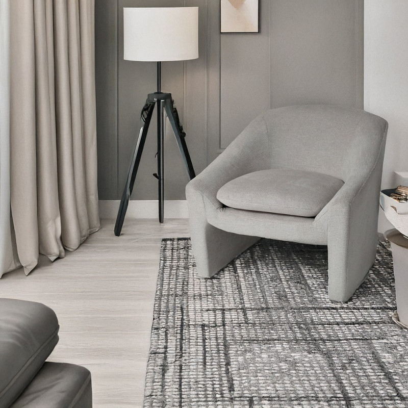 Artekko Artekko Cloud Μπεζ Υφασμάτινη Πολυθρόνα (76x76x71)cm 735-2209-WG