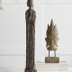 Artekko Artekko Buddha Καφέ Διακοσμητικός Βούδας από Ρητίνη (8.9x8.9x60.2)cm 73633