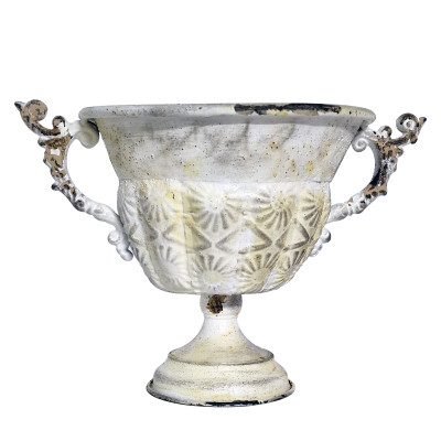 Artekko Artekko Γλάστρα Μεταλλική Διακοσμητική (36x25x25)cm 742-2403