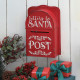 Artekko Artekko Xmas Mailbox Κόκκινο Μεταλλικό Γραμματοκιβώτιο (27x10x40)cm 742-2617