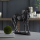 Artekko Artekko Horse Καφέ Διακοσμητικό Άλογο Ρητίνης (23.1x10.2x24.1)cm 75267-DS