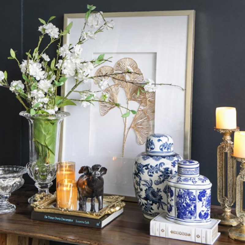 Artekko Artekko Urn Διάφανο Γυάλινο Διακοσμητικό Βάζο (21x21x37.5)cm 76655