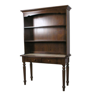 Artekko Artekko Theor Πιατοθήκη με Πλακάκι Ξύλινη Καφέ (105x45x180)cm 770-0008