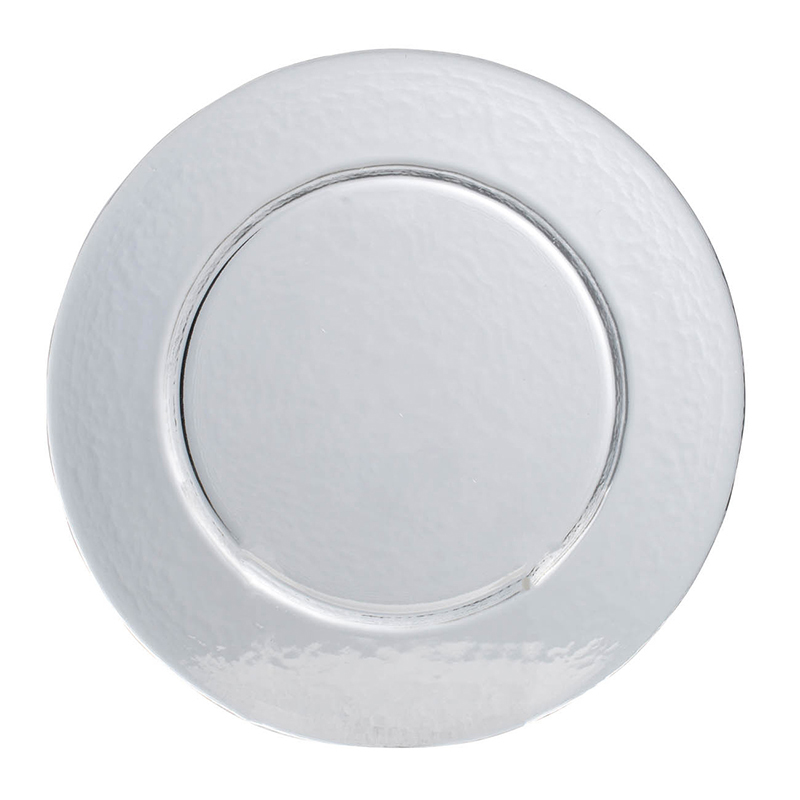 Artekko Artekko Neu Γυάλινη Διάφανη Διακοσμητική  Πιατέλα (33x33x2.5)cm 77317