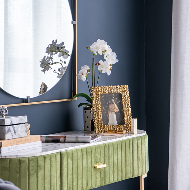 Artekko Artekko Frame Χρυσή Κορνίζα Ρητίνης για Φωτογραφία 5Χ7