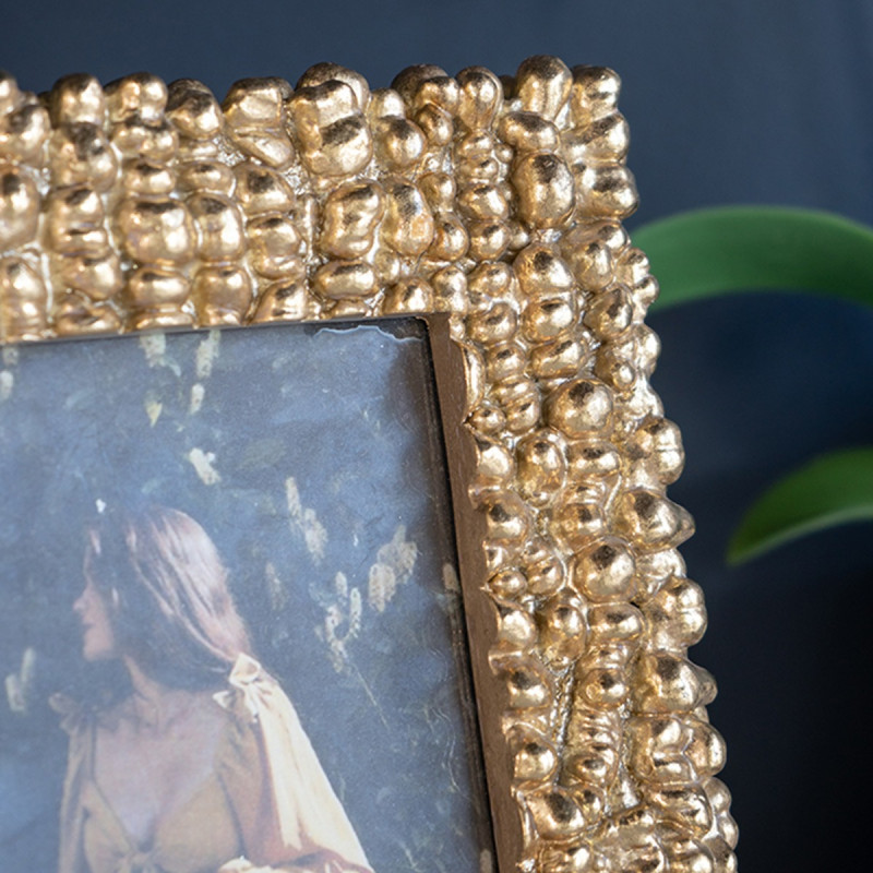 Artekko Artekko Frame Χρυσή Κορνίζα Ρητίνης για Φωτογραφία 5Χ7